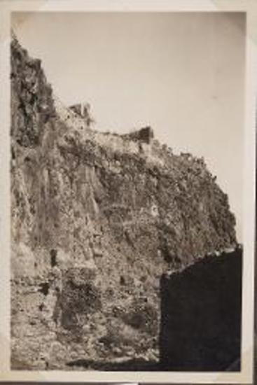 Monemvasia, view up the cliffs