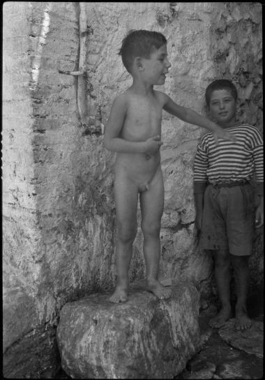 Athens. Makis Lekkas in the bath