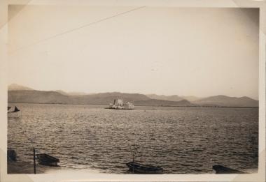 Nauplion, view of Bourtzi in the bay