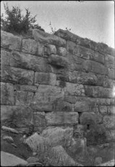 Rhamnous. Fortification wall
