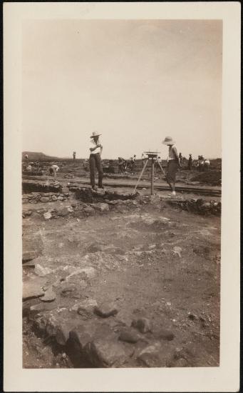 Olynthus Excavations. Donald Wilber and Sarah Freeman