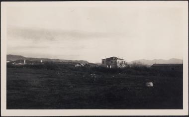 Olynthus Excavations. Headquarters at Myriophyto