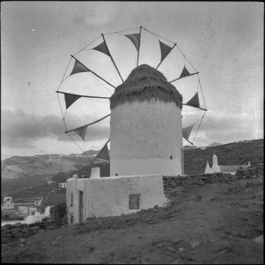 Myconos. Windmills