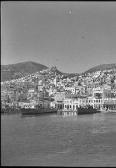 Syros. Ermoupoli from the harbor