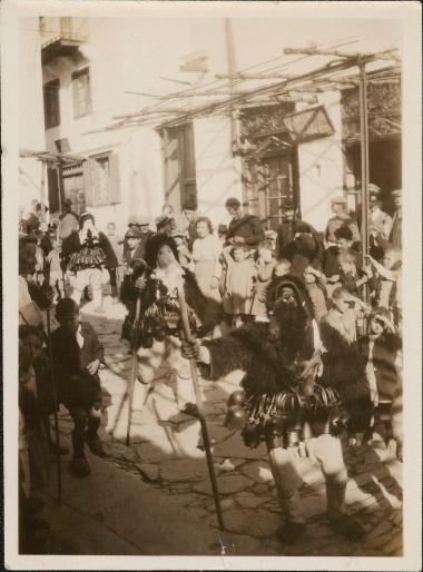 Skyros. Carnival festivities