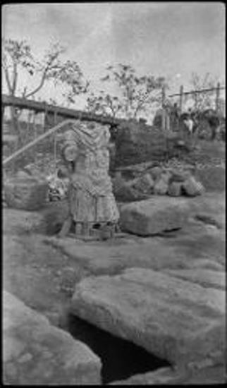 Agora Excavations. Statue of Hadrian.