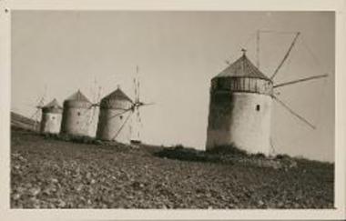 Myconos. Windmills
