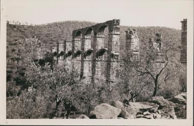 Mytilene. Roman aqueduct