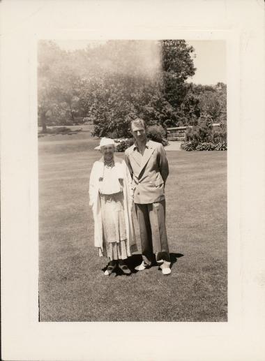 Ada Small Moore and Richard H. Howland at Prides Crossing