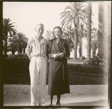 Richard H. Howland and Carol Bullard at Cannes