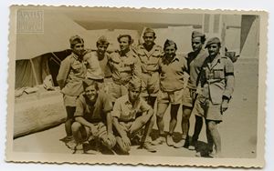 Στρατιώτες του Α' Τάγματος Σκαπανέων