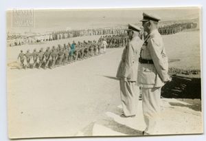 Επίσκεψη του Γώργιου Κοσμά στο Α' Ειδικό Τάγμα Οπλιτών