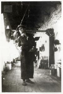 Τρίκερι, φαναράδικο- συνεργείο στο χαγιάτι του Μοναστηρίου