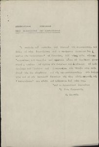 Ανακοίνωση του Δημοκρατικού Συνδέσμου Νέων Επιστημόνων και Διανοουμένων