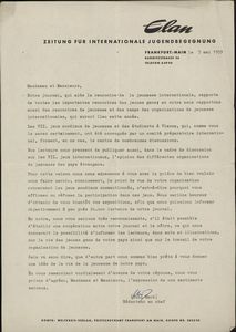 Elan Zeitung fur Internationale Jugendbegegnung