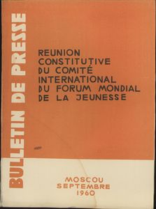 Bulletin de Presse - Press Bulletin