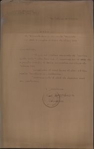 Προς την Ελληνικήν Προπαρασκευαστικήν Επιτροπήν του FORUM παγκοσμίου νεολαίας της Μόσχας 1961