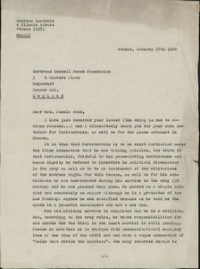 Επιστολή του Ανδρέα Λεντάκη προς το Ίδρυμα Ειρήνης Μπέρντραντ Ράσσελ