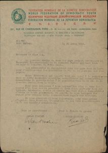 Monsieur et Cher Ami