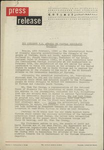 Presse release