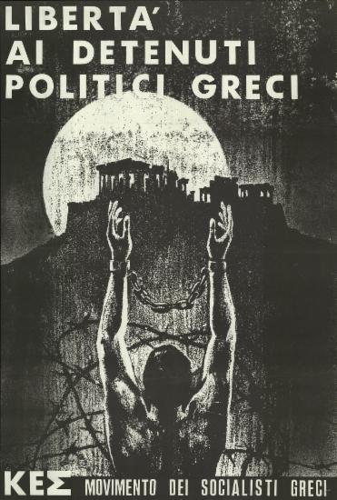 Liberta al detenuti politici Greci