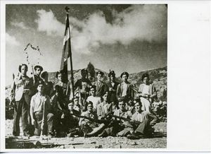 Ανταρτοεπονίτες στο Ψάρι Τριφυλλίας