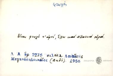 Είναι φτωχό τ' αρνί, έχει και πλατειά ουρά.