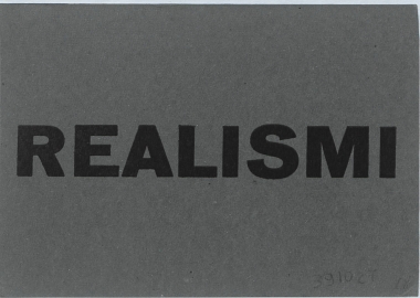 Realismi :  Barclay Boutin Ferrara Romano Varotsos Williams Inaugurazione 26 Aprile 1990 ore 21,00  [γραφικό υλικό]