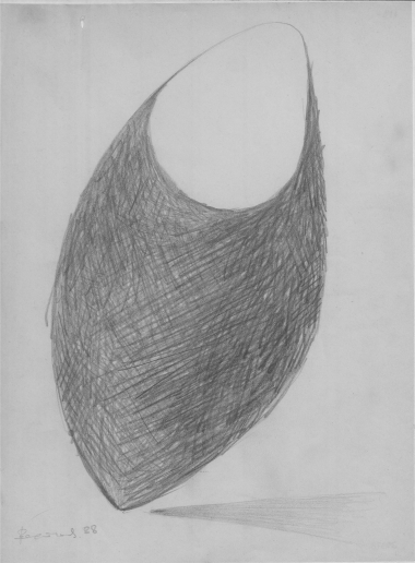 [Σχέδια έργων του Κώστα Βαρώτσου σε χαρτί με μολύβι ή μαρκαδόρο] :  [γραφικό υλικό]  1988