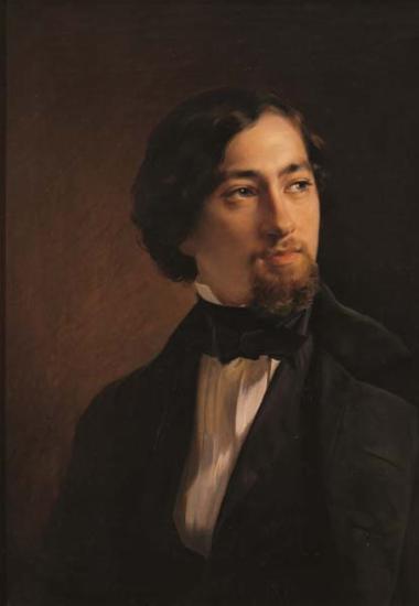 OIKONOMOY Aριστείδης (1823-1887) “Προσωπογραφία Αχιλλέα Ποστολάκα”, 1847