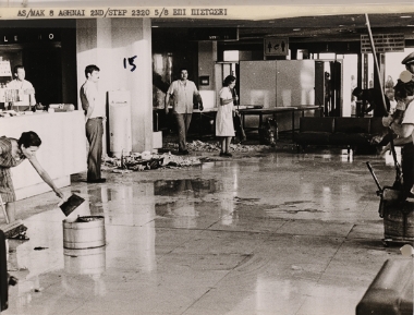 Massacre in the Hellenic Airport