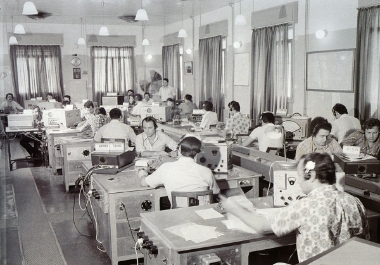 Αίθουσα χειριστών ραδιοτηλεγραφίας