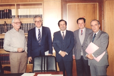 Alternate Minister of Transport and Communications visits the offices of the Organization