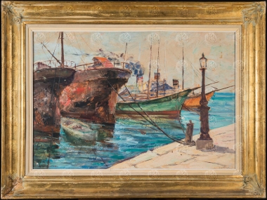 Καράβια αραγμένα