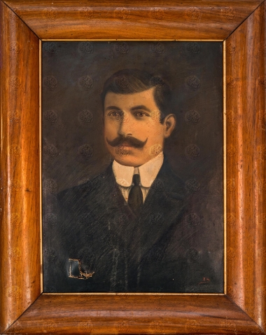 Πορτραίτο άνδρα με μουστάκι 19ος αι.