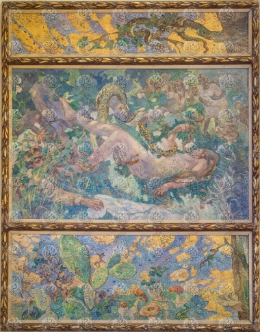 Νεράιδα, λουλούδια και πουλιά