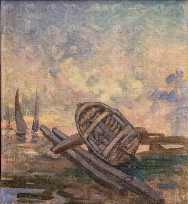 Βάρκα στο καρνάγιο