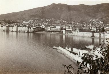 The old port of Kavala with the little mole.