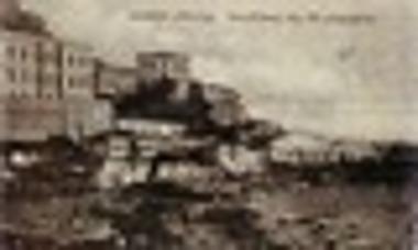 Η αποβίβαση της 8ης μεραρχίας πεζικού στο παλιό λιμάνι της Καβάλας.
