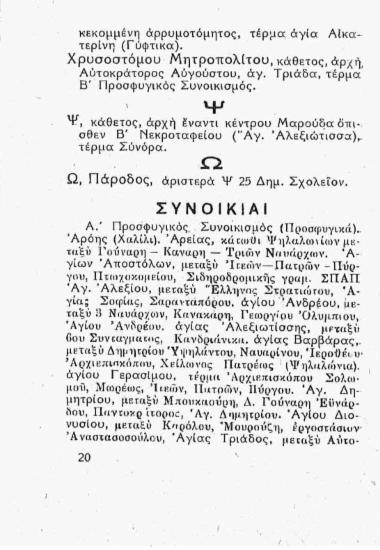 Συνοικίαι