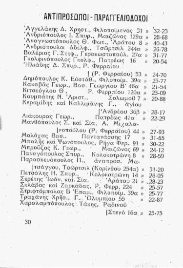 Αντιπρόσωποι - Παραγγελιοδόχοι