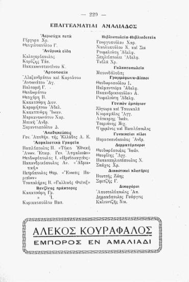 Επαγγελματίαι Αμαλιάδος