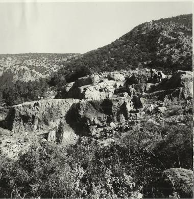 Les carrières de Saint-Élie près de Delphes