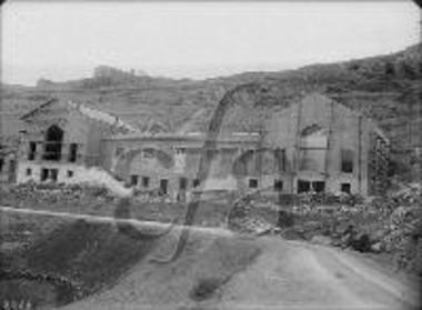 The first museum of Delphi during its construction