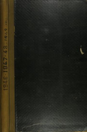 Protocol of the period 1946 - 1949