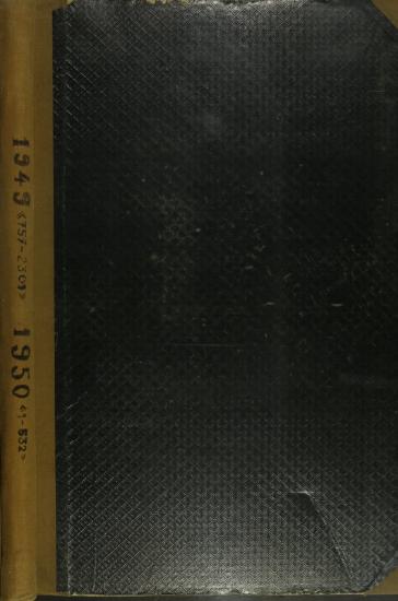 Protocol of the period 1949 - 1950