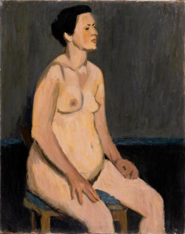Female semi-nude