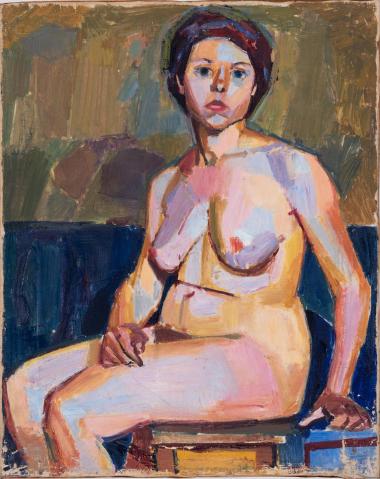 Female semi-nude