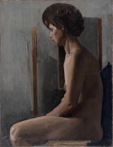 Female semi-nude