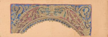 Excerpt from a woodcut iconostasis